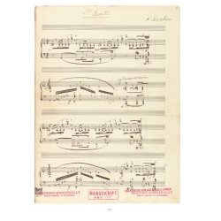 Klaviersonate Nr. 7 op. 64, Faksimile : Piano Sonata No. 7 op. 64