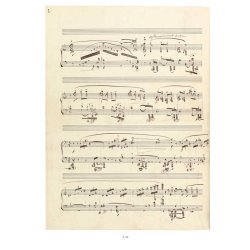 Klaviersonate Nr. 7 op. 64, Faksimile : Piano Sonata No. 7 op. 64