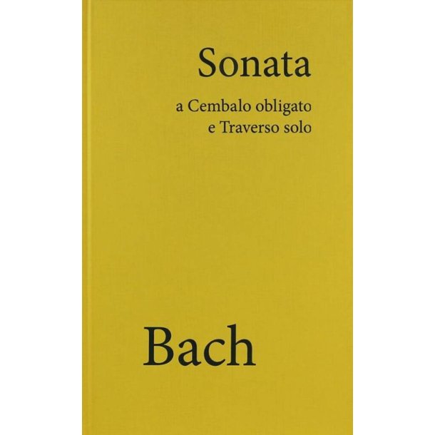 Sonate H-moll BWV 1030 - Faksimile