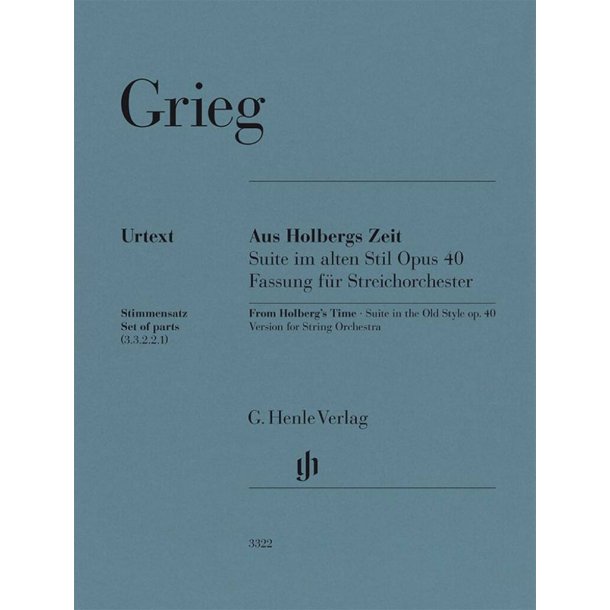 Holberg Suite Op. 40