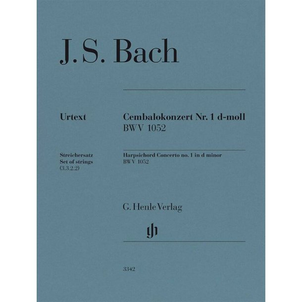 Hapsichord Concerto No. 1 d minor BWV 1052