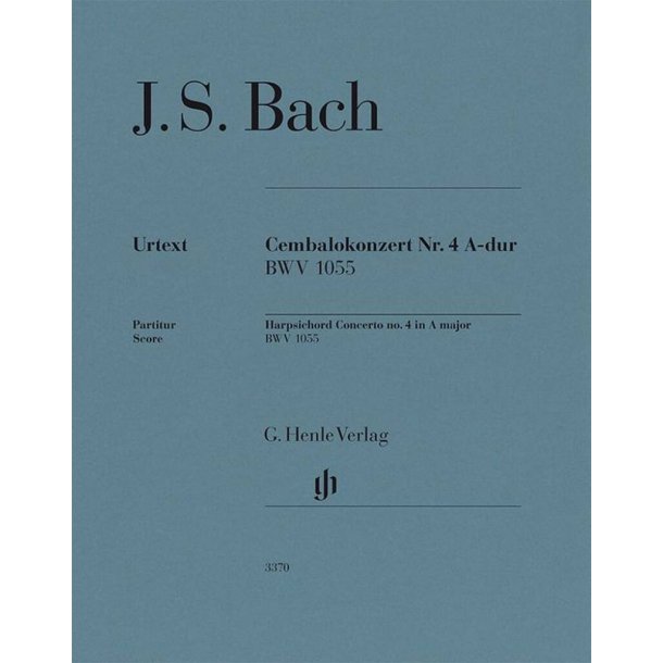 Cembalokonzert Nr. 4 A-dur - BWV 1055