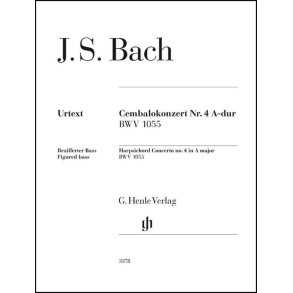 Cembalokonzert Nr. 4 A-dur - BWV 1055