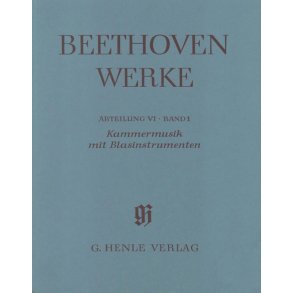 Kammermusik mit Blasinstrumenten : Chamber Music with Winds (with critical report)