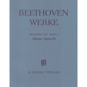 Mass C major op. 86 : Missa C major op. 86