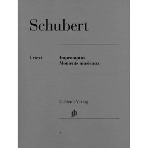 Franz Schubert: Impromptus And Moments Musicaux (Henle Urtext Edition)