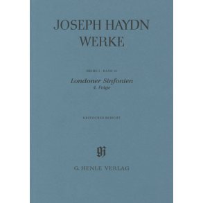 London Sinfonias, 4Th Sequence : Critical Report - Series I Volume 18