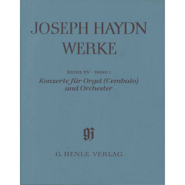 Konzerte f&uuml;r Orgel (Cembalo) und Orchester : With Critical Report