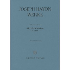 Klaviersonaten, 2. Folge : Wissenschaftliche Gesamtausgabe, Kritischer Bericht, Reihe XVIII, Band 2
