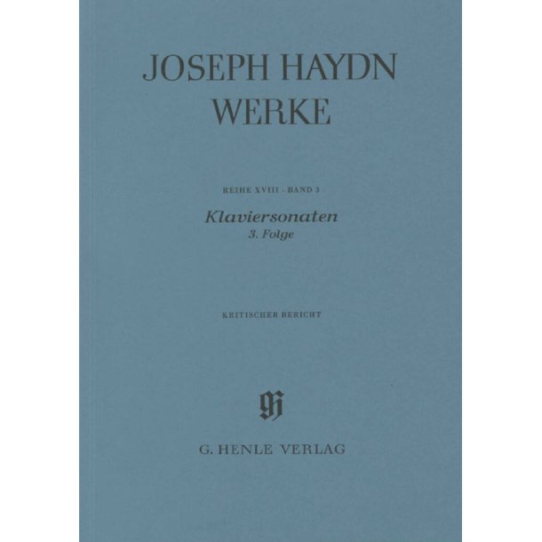 Klaviersonaten III : Critical report