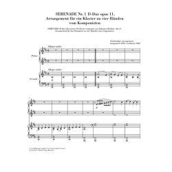 Serenaden und Ouvert&uuml;ren : Arrangements for Piano 4-hands, with critical report