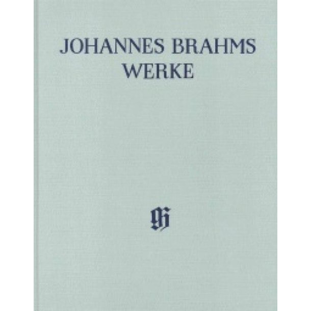 Johannes Brahms Gesamtausgabe : Arrangements von Werken anderer Komponisten f&uuml;r Klavier zu zwei H&auml;nden oder f&uuml;r die linke Hand allei