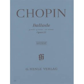 Ballade g-moll Opus 23