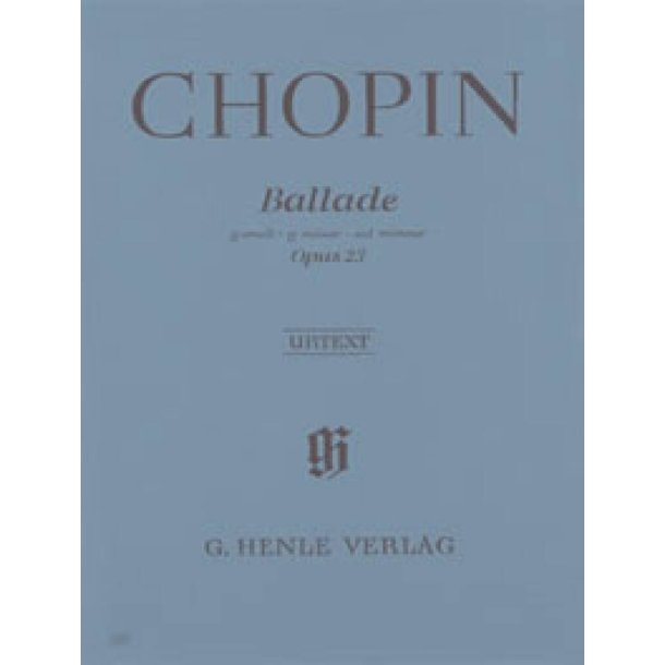 Ballade g-moll Opus 23