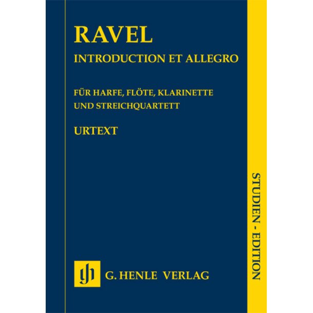 Introduction et Allegro : for Harp, Flute, Clarinet and String Quartet