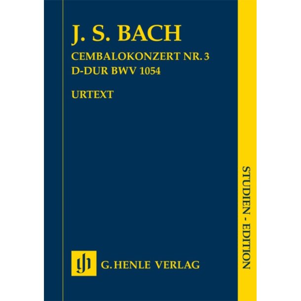 Cembalokonzert Nr. 3 D-Dur BWV 1054