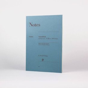 Notes - Notenblock - 12 systeme : Sketchbook for Music and Notes