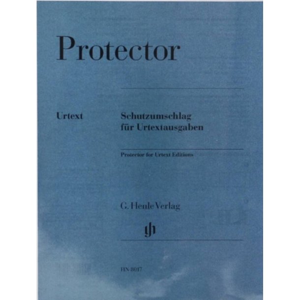 Protector - Schutzumschlag f&uuml;r Urtextausgaben : Protector - for Urtext editions