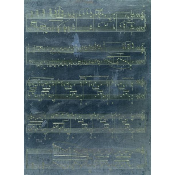 Beethoven Music Engraving Plate : Unique Copy