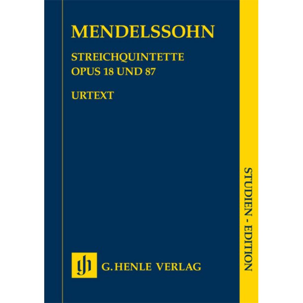 Streichquintette op. 18 und 87 : String Quintets op. 18 and 87