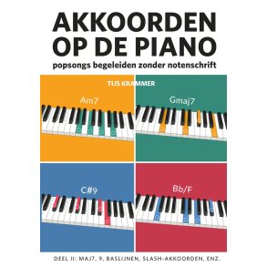 Akkoorden op de piano, deel 2 : Popsongs begeleiden zonder notenschrift