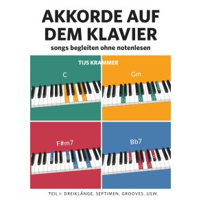 Akkorde auf dem Klavier, teil 1 : Songs begleiten ohne notenlesen