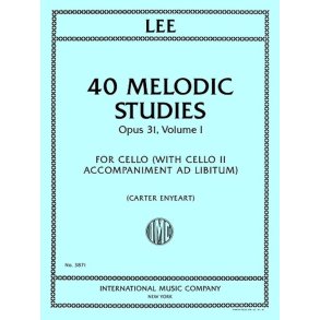 40 Melodic Studies : Opus 31, Volume I