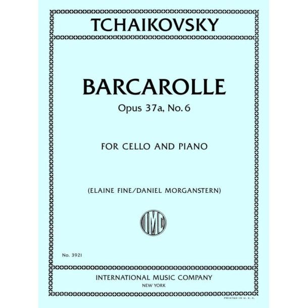 Barcarolle, Op. 37a, No. 6