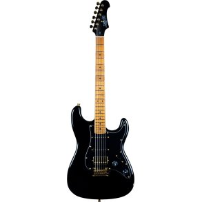 JS400 Electric Guitar - Black (Gold Hardware)