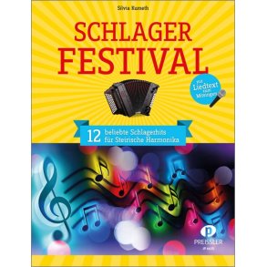Schlagerfestival : 12 beliebte Schlagerhits für Steirische Harmonika
