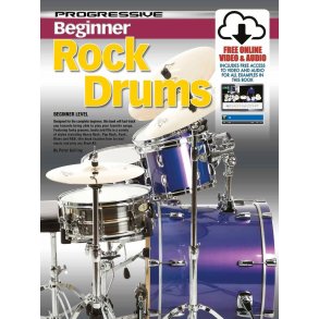 Progressive Beginner Rock Drums : With Poster