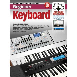 Progressive Beginner Keyboard : med plakat