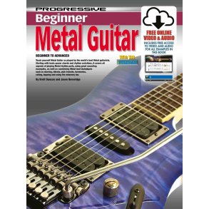Progressive Beginner Metal Guitar : With Poster