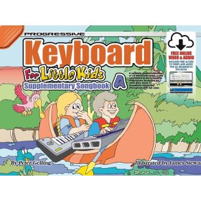 Progressive Keyboard for Little Kids -Supp.Songs A