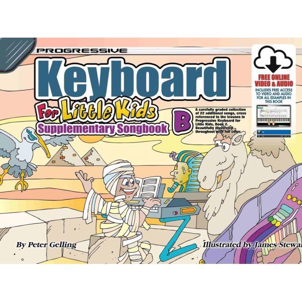 Progressive Keyboard for Little Kids -Supp.Songs B