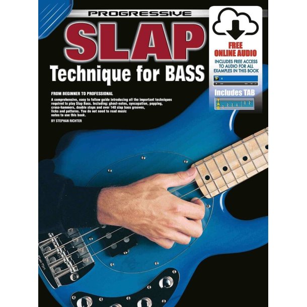 Progressive Slap Technique for Bass : With Poster