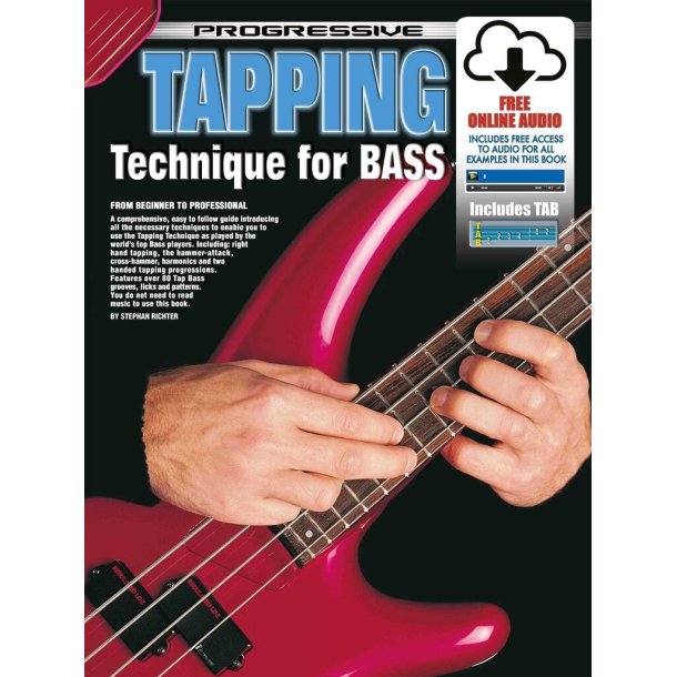 Progressive Tapping Technique for Bass : With Poster