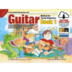Progressive Guitar Method for Young Beginners-Bk 1 : With Poster