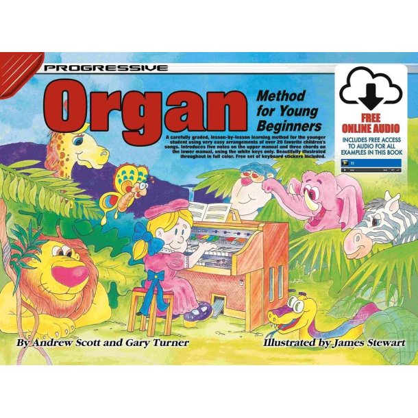 Progressive Organ Method for Young Beginners-Bk 1