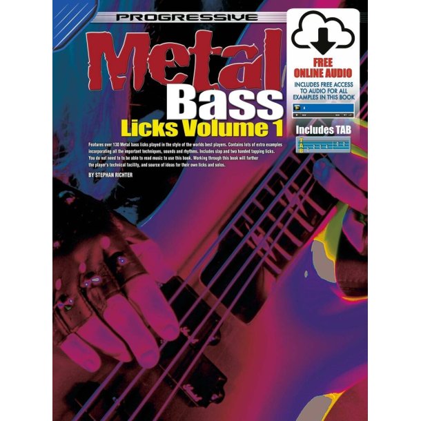 Progressive Metal Bass Licks - Volume 1
