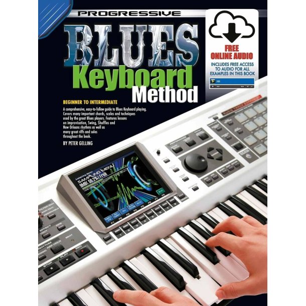 Progressive Blues Keyboard Method : With Poster