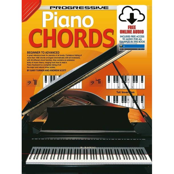 Progressive Piano Chords : With Poster