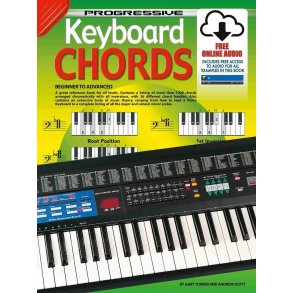 Progressive Keyboard Chords : With Poster