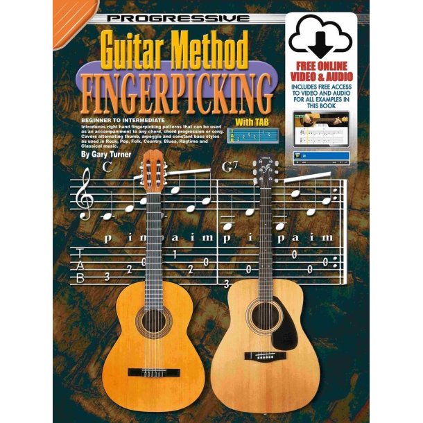 Progressive Guitar Method - Fingerpicking : With Poster