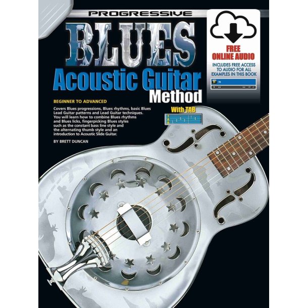 Progressive Blues Acoustic Guitar Method