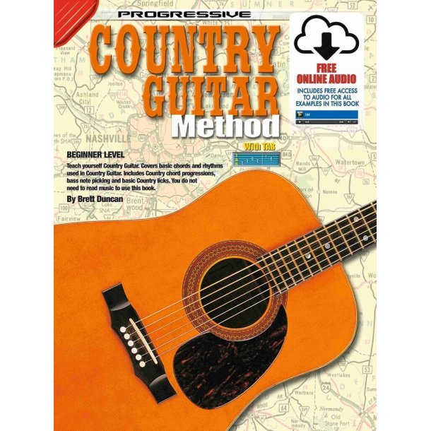 Progressive Country Guitar Method : With Poster