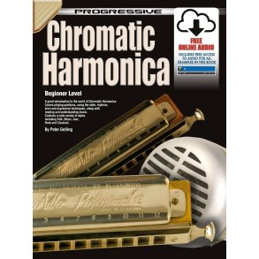 Progressive Chromatic Harmonica Book and Audio Online