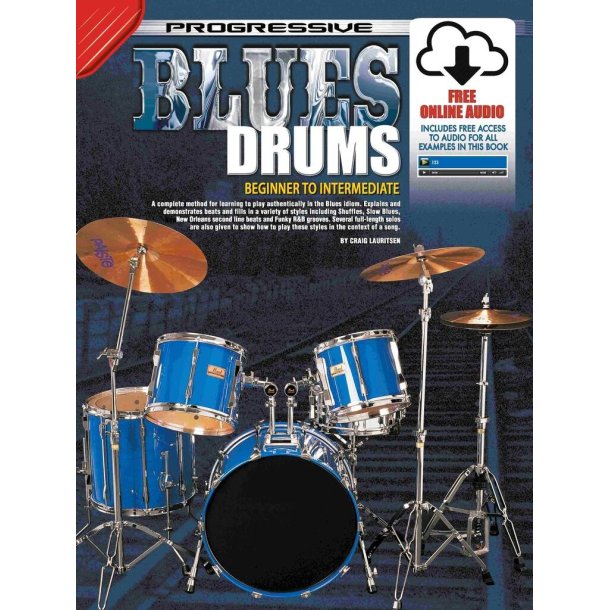 Progressive Blues Drums : With Poster