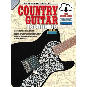 Progressive Country Guitar Technique : With Poster