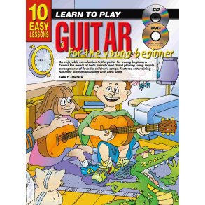 10 Easy Lessons - LTP Guitar for Young Beginners : With Poster